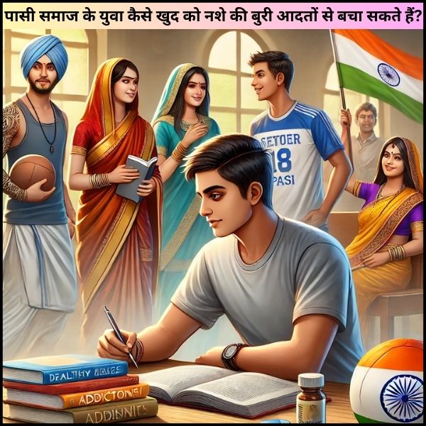 पासी समाज के युवा कैसे खुद को नशे की बुरी आदतों से बचा सकते हैं?