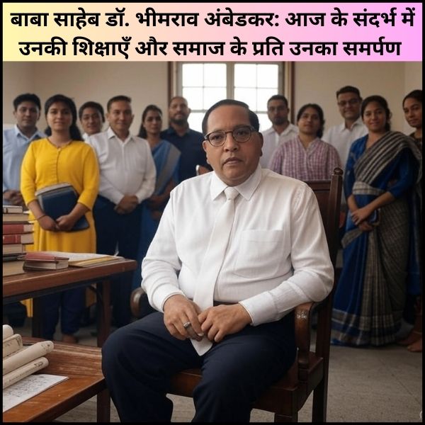 बाबा साहेब डॉ. भीमराव अंबेडकर: आज के संदर्भ में उनकी शिक्षाएँ और समाज के प्रति उनका समर्पण || बाबा साहेब अंबेडकर से आज क्या सीखें?